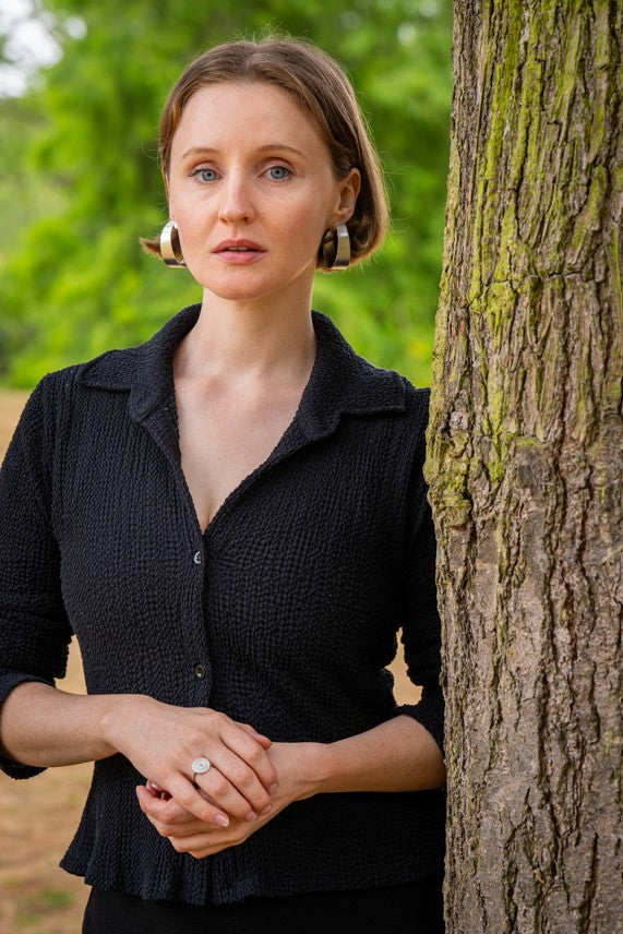 Barleycorn Hoop Earrings